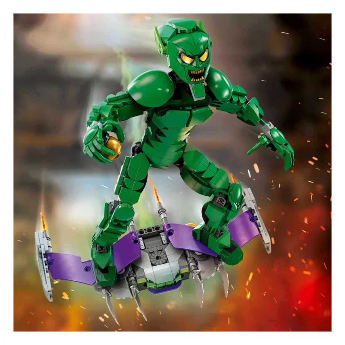 LEGO MARVEL GREEN GOBLIN CONSTRUCTION FIGURE 76284