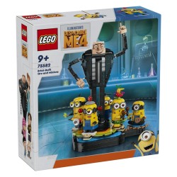 LEGO BRICK-BUILT GRU AND MINIONS 75582