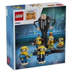LEGO BRICK-BUILT GRU AND MINIONS 75582