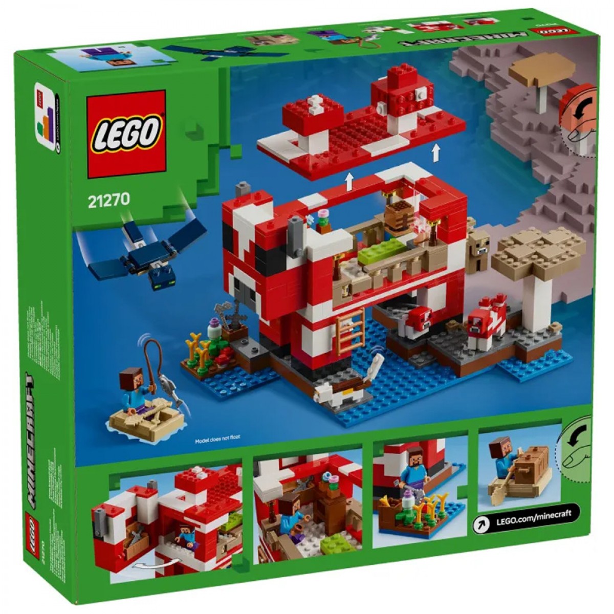 LEGO THE MOOSHEROOM HOUSE 21270 LEGO THE MOOSHEROOM HOUSE 21270