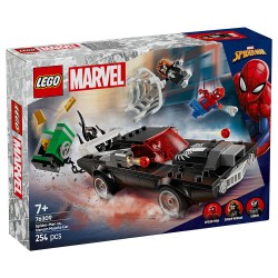 LEGO SPIDERMAN VS VENOM MUSCLE CAR 76309