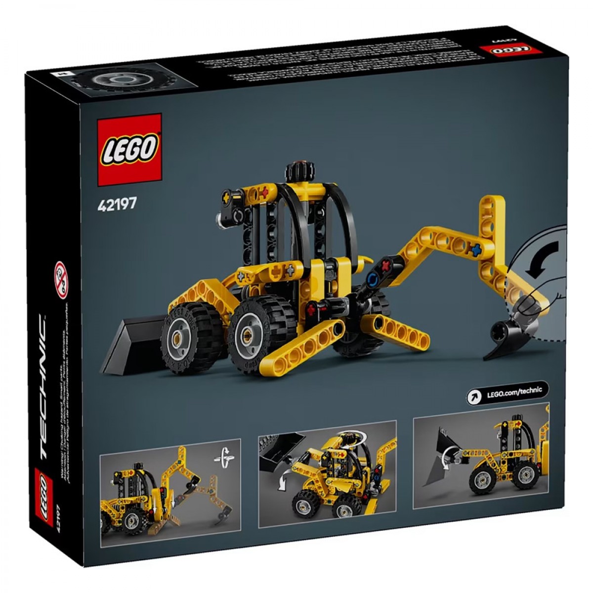 LEGO BACKHOE LOADER 42197