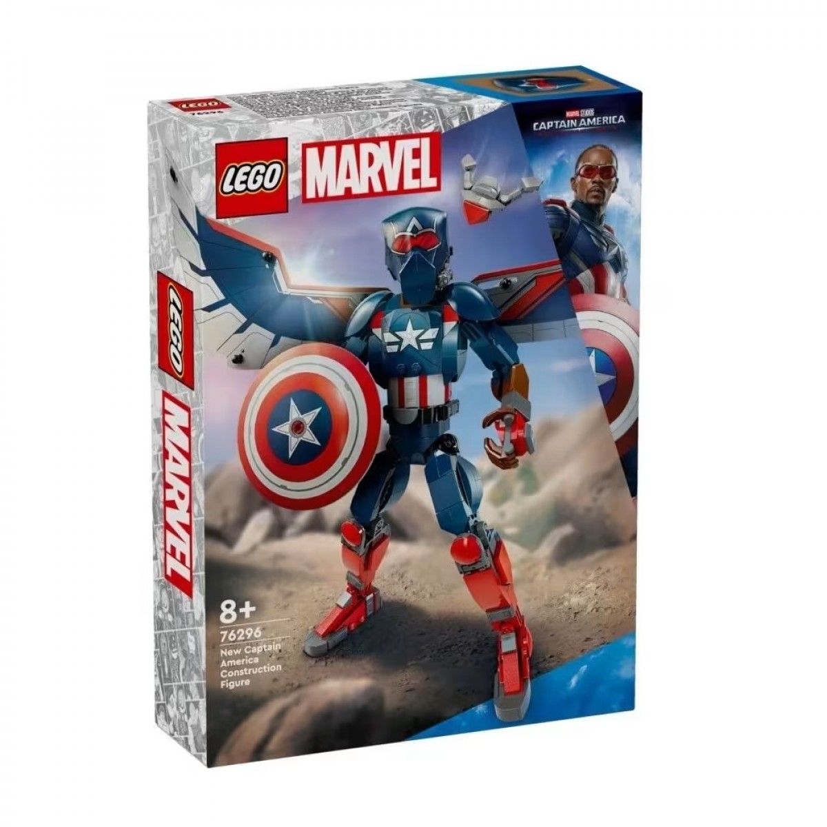 LEGO LEGO NEW CAPTAIN AMERICA CONSTRUCTION FIGURE 76296