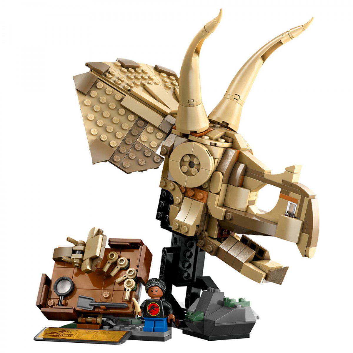 LEGO DINOSAUR FOSSILS TRICERATOPS SKULL 76969