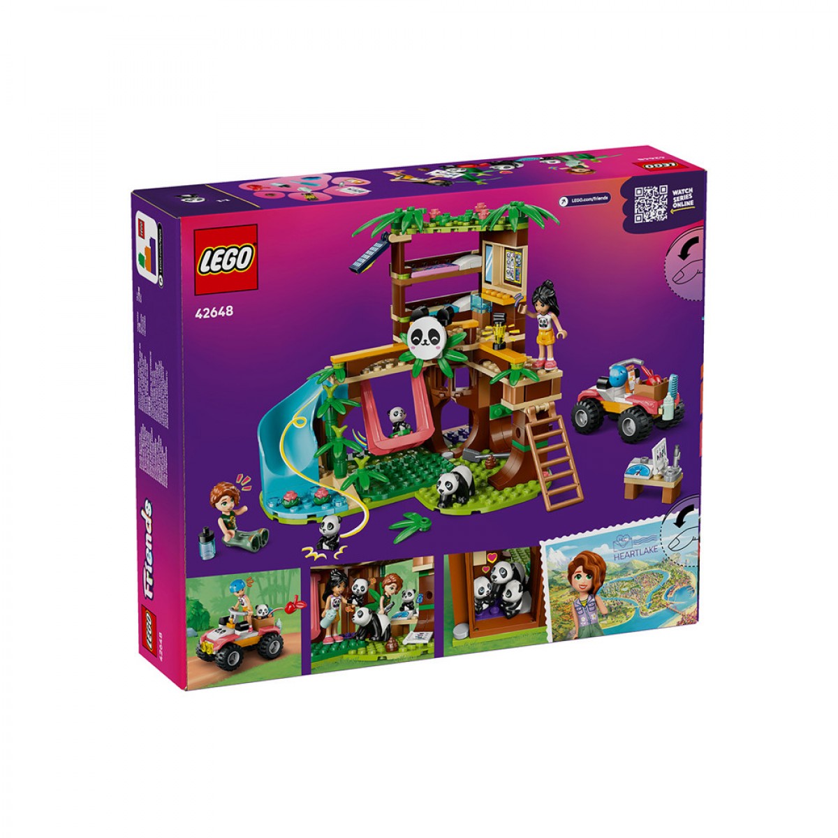 LEGO PANDA SANCTUARY ANIMAL CARE 42648