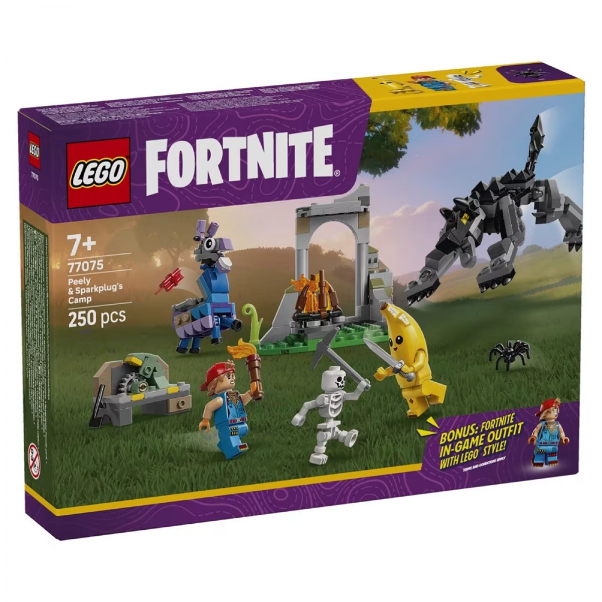 LEGO PEELY & SPARKPLUG CAMP 77075