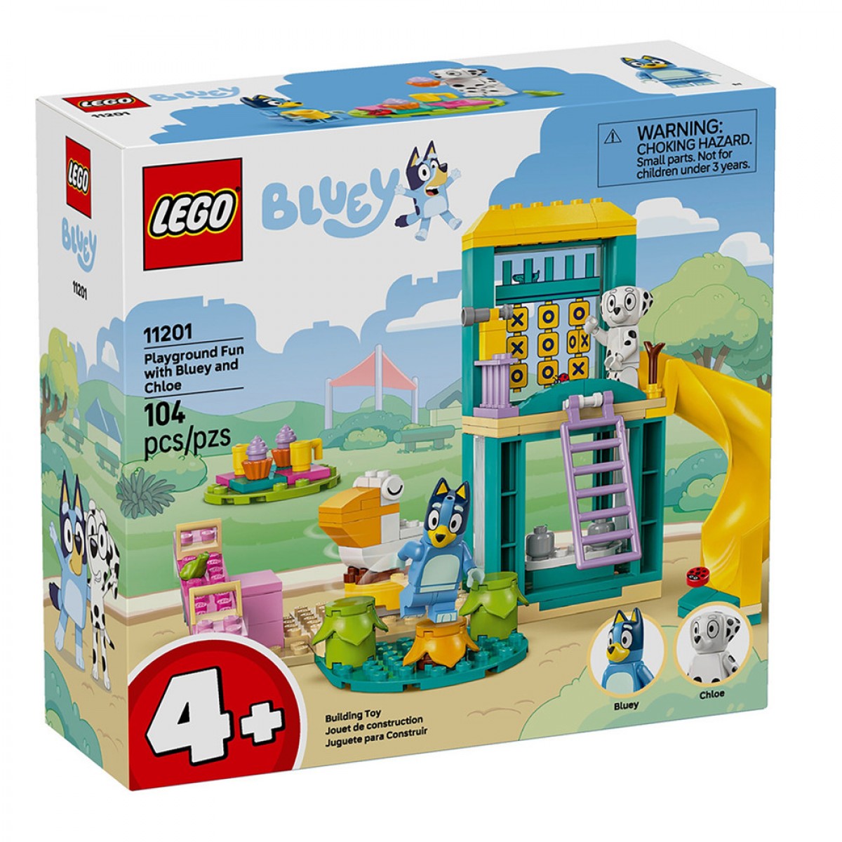LEGO PLAYGROUND FUN WITH BLUEY AND CHLOE 11201