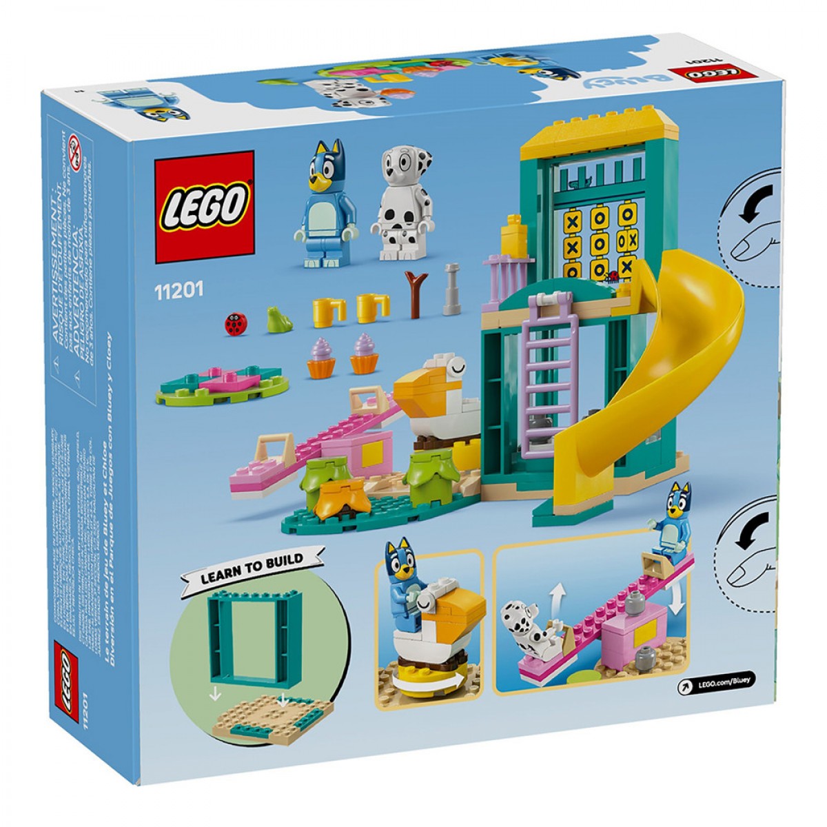 LEGO PLAYGROUND FUN WITH BLUEY AND CHLOE 11201
