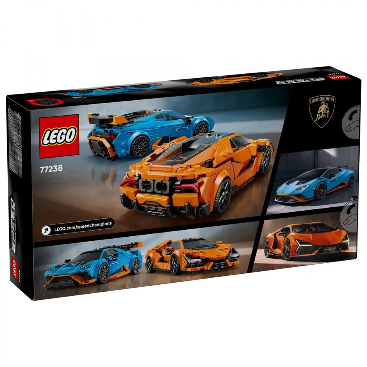 LEGO LAMBORGHINI REVUELTO & LAMBORGHINI HURACAN STO 77238