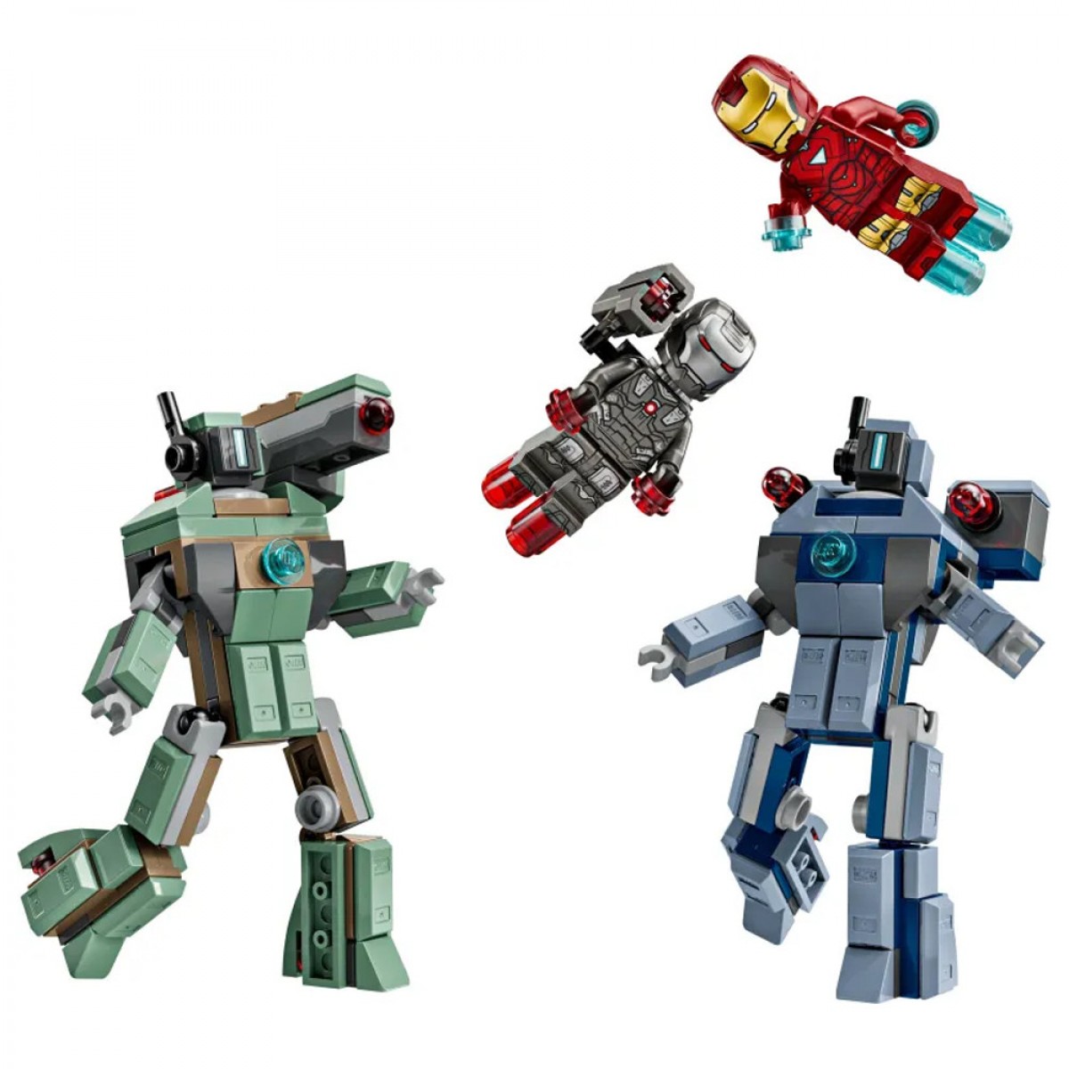 LEGO IRON MAN & WAR MACHINE VS.HAMMER DRONES 76320