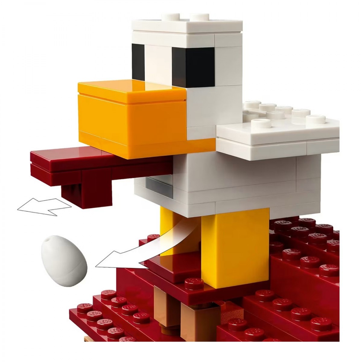 LEGO THE GHAST BALLOON VILLAGE ATTACK 21273