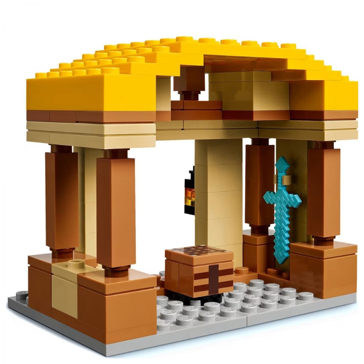 LEGO THE GHAST BALLOON VILLAGE ATTACK 21273