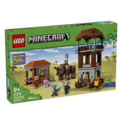 LEGO THE PILLAGER OUTPOST AND RAVAGER 21278