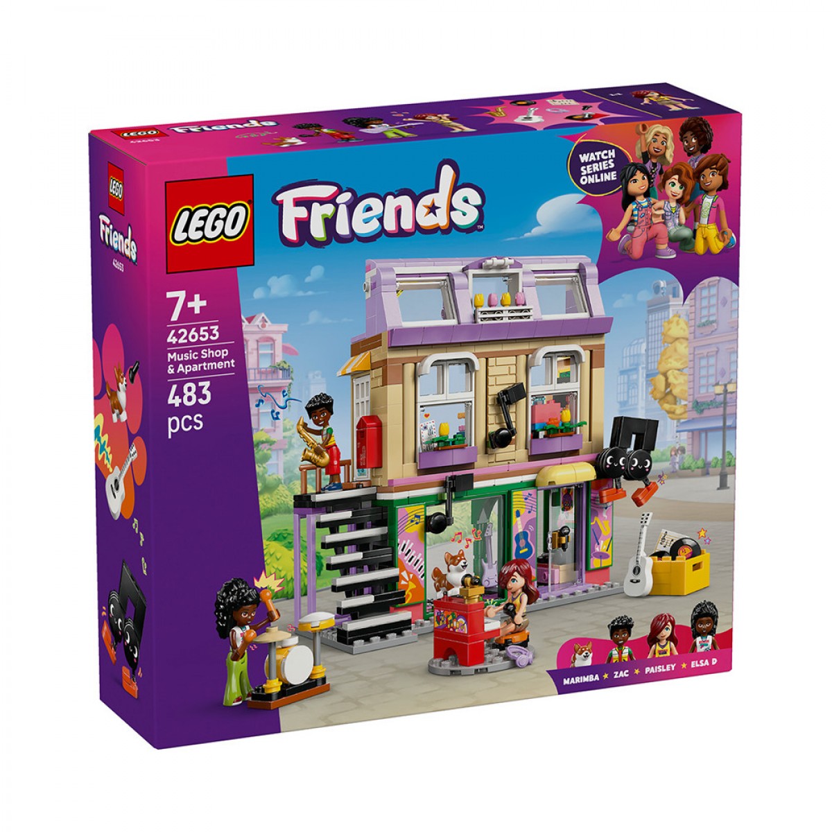 LEGO LEGO:MUSIC STORE & APARTMENT 42653