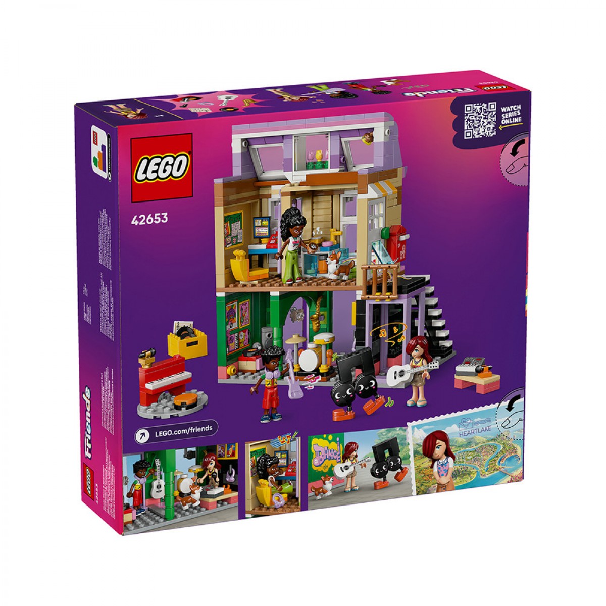 LEGO LEGO:MUSIC STORE & APARTMENT 42653