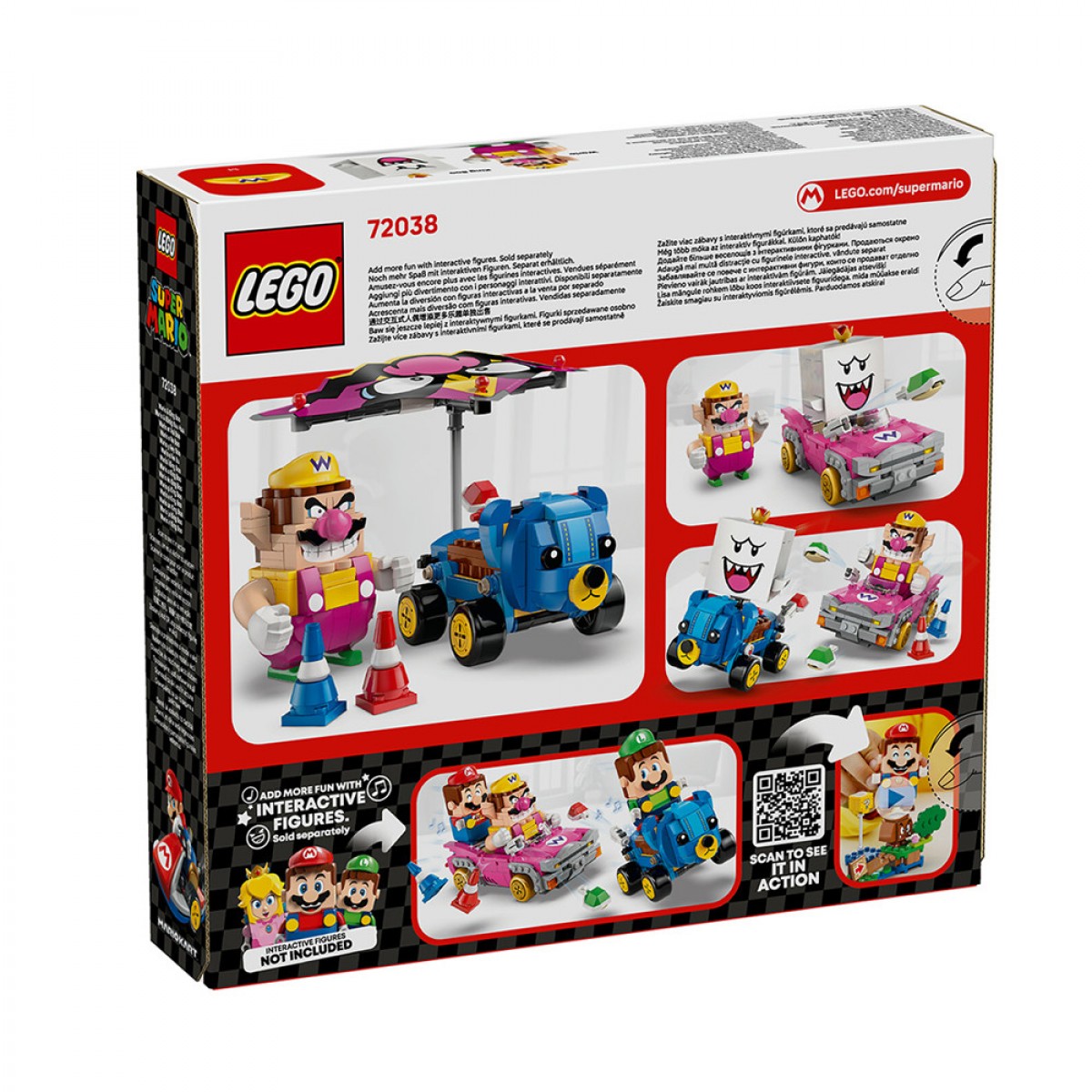LEGO LEGO MARIO KART-WARIO & KING BOO 72038
