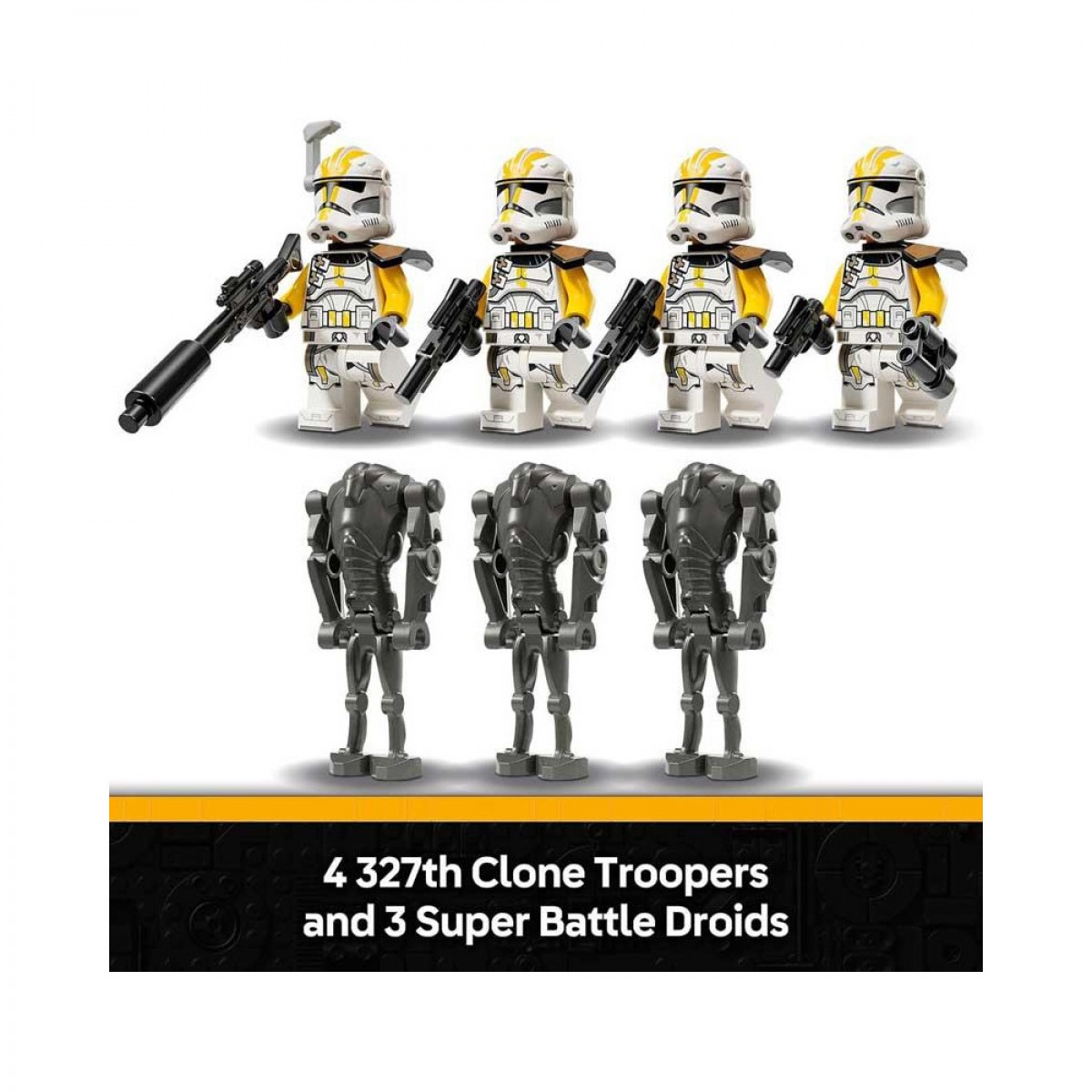 LEGO LEGO 327TH STAR CORPS CLONE TROOPERS BATTLE PACK 75431