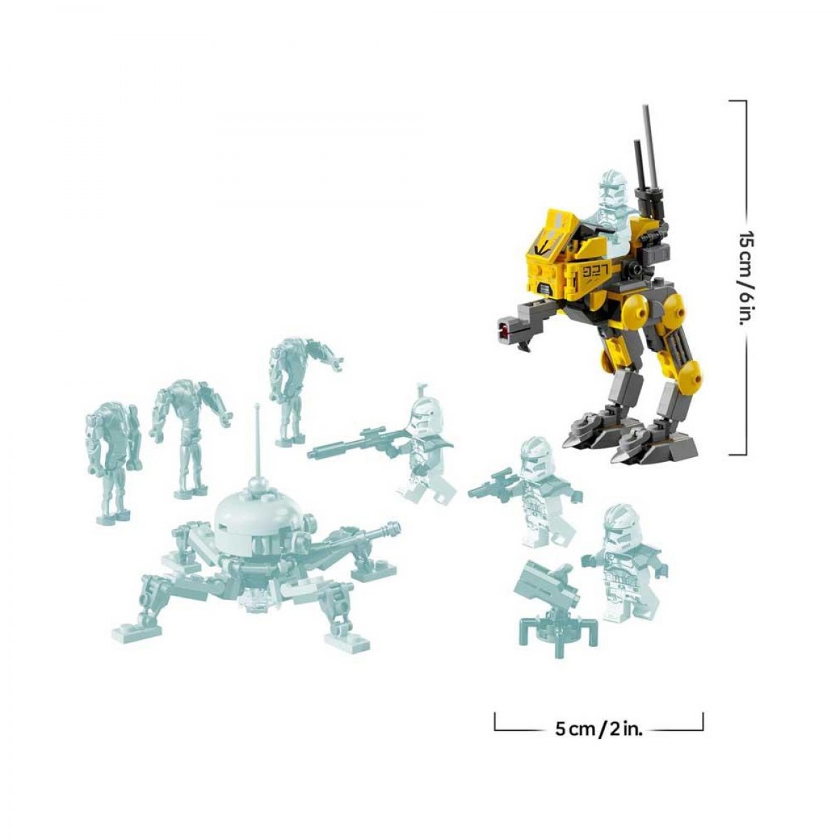 LEGO LEGO 327TH STAR CORPS CLONE TROOPERS BATTLE PACK 75431