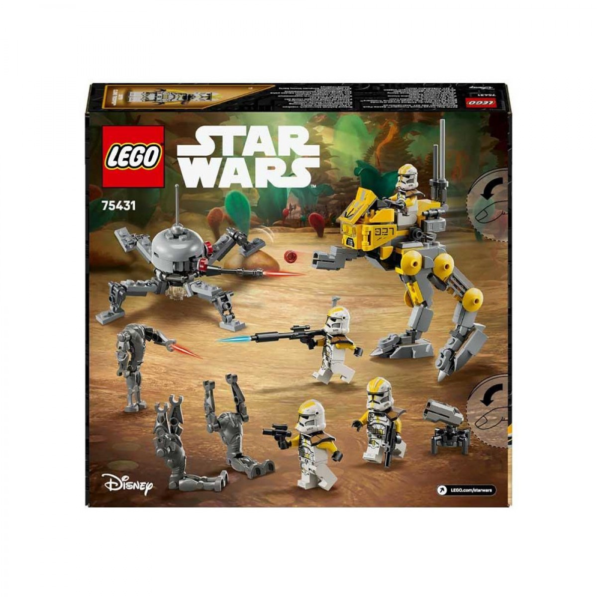 LEGO LEGO 327TH STAR CORPS CLONE TROOPERS BATTLE PACK 75431