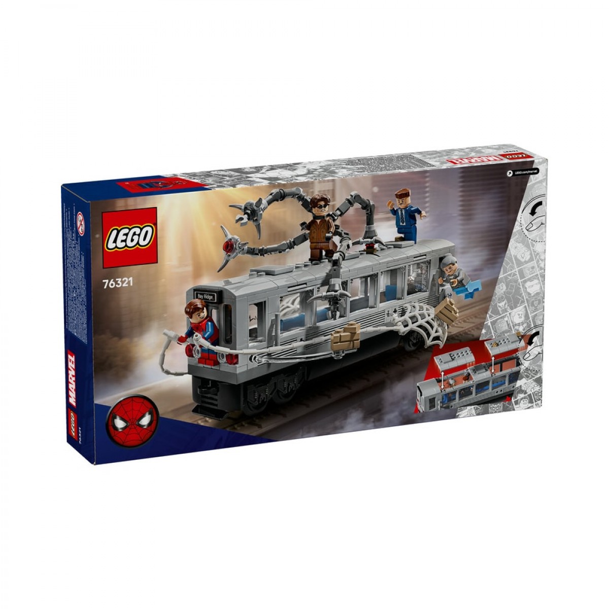 LEGO LEGO SPIDER-MAN VS.DOCK OCK SUBWAY TRAIN SCENE 76321