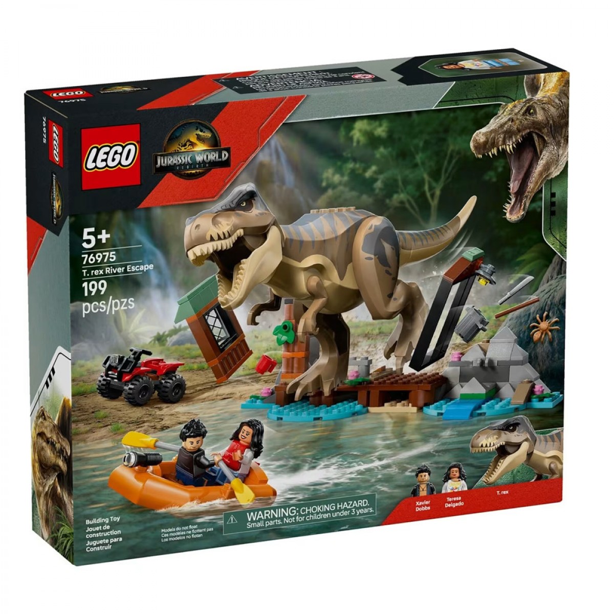 LEGO LEGO T.REX RIVER ESCAPE 76975