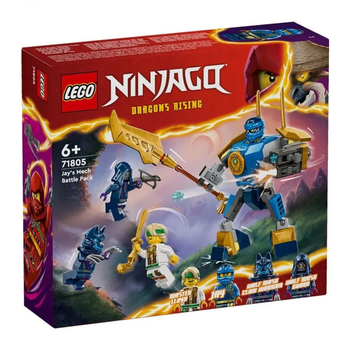LEGO JAY'S MECH BATTLE PACK 71805 LEGO JAY'S MECH BATTLE PACK 71805