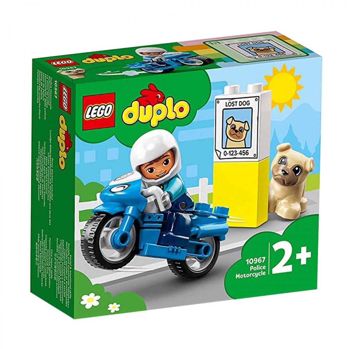 LEGO POLICE MOTORCYCLE 10967