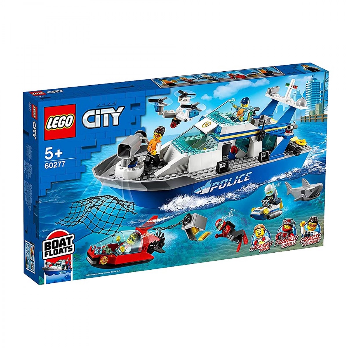 Lego LEGO POLICE PATROL BOAT 60277 60277 lampridis.gr
