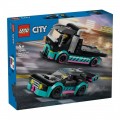 LEGO RACE CAR AND CAR CARRIER TRUCK 60406 LEGO RACE CAR AND CAR CARRIER TRUCK 60406