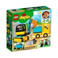 LEGO TRUCK & TRACKED EXCAVATOR 10931