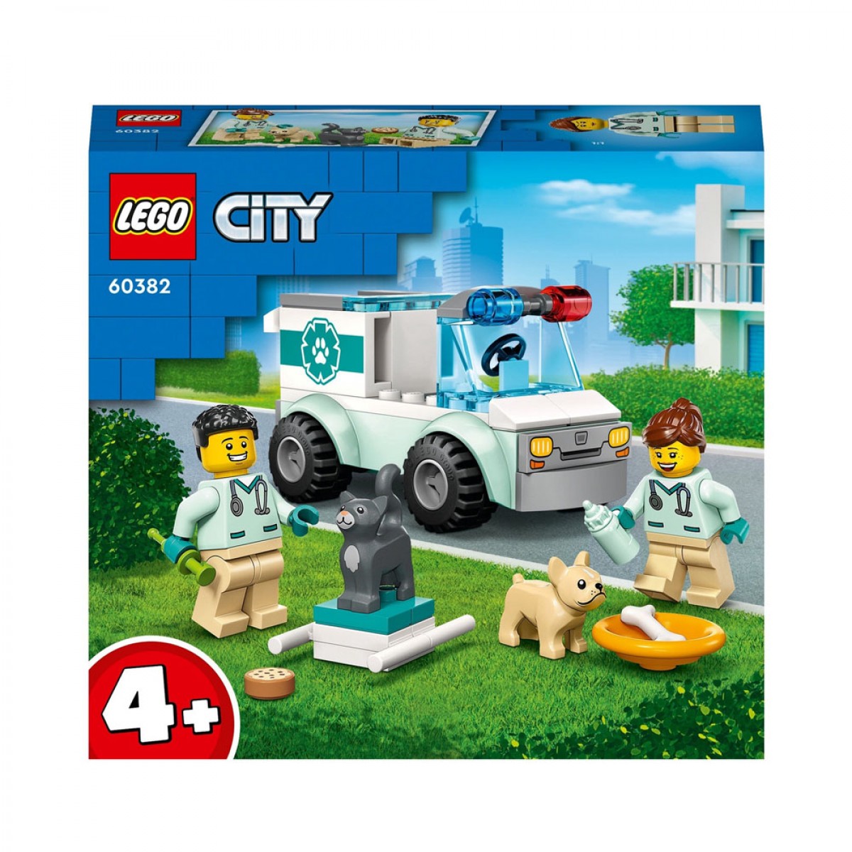 LEGO VET VAN RESCUE 60382 LEGO VET VAN RESCUE 60382