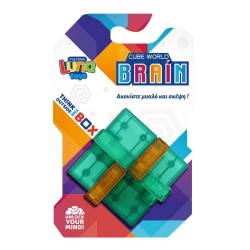 LUNA ΠΑΖΛ ΠΛΑΣΤΙΚΟ 3D ΚΥΒΟΣ  6ΤΕΜ.6Χ6Χ6ΕΚ. 622549