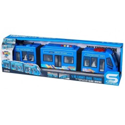 LUNA ΛΕΩΦΟΡΕΙΟ  FRICTION ΜΠΛΕ 1:16 ΜΕ ΗΧΟ ΚΑΙ ΦΩΣ 623109