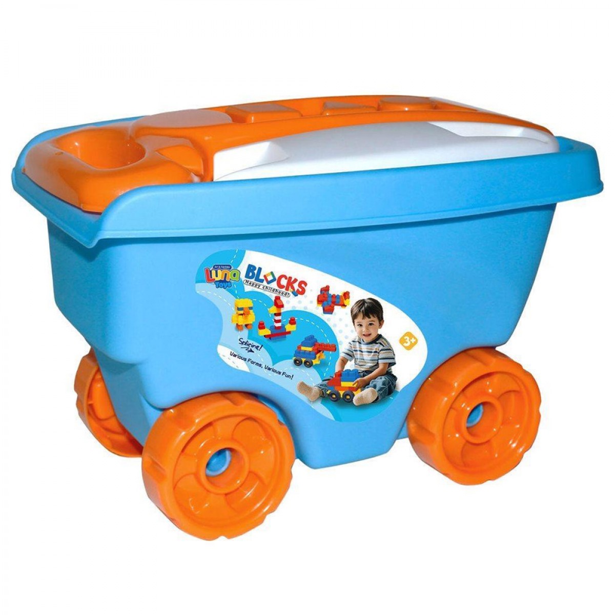 LUNA ΤΟΥΒΛΑΚΙΑ ΣΕ ΚΑΡΟΤΣΙ ΜΠΛΕ 42 ΤΜΧ. 623210