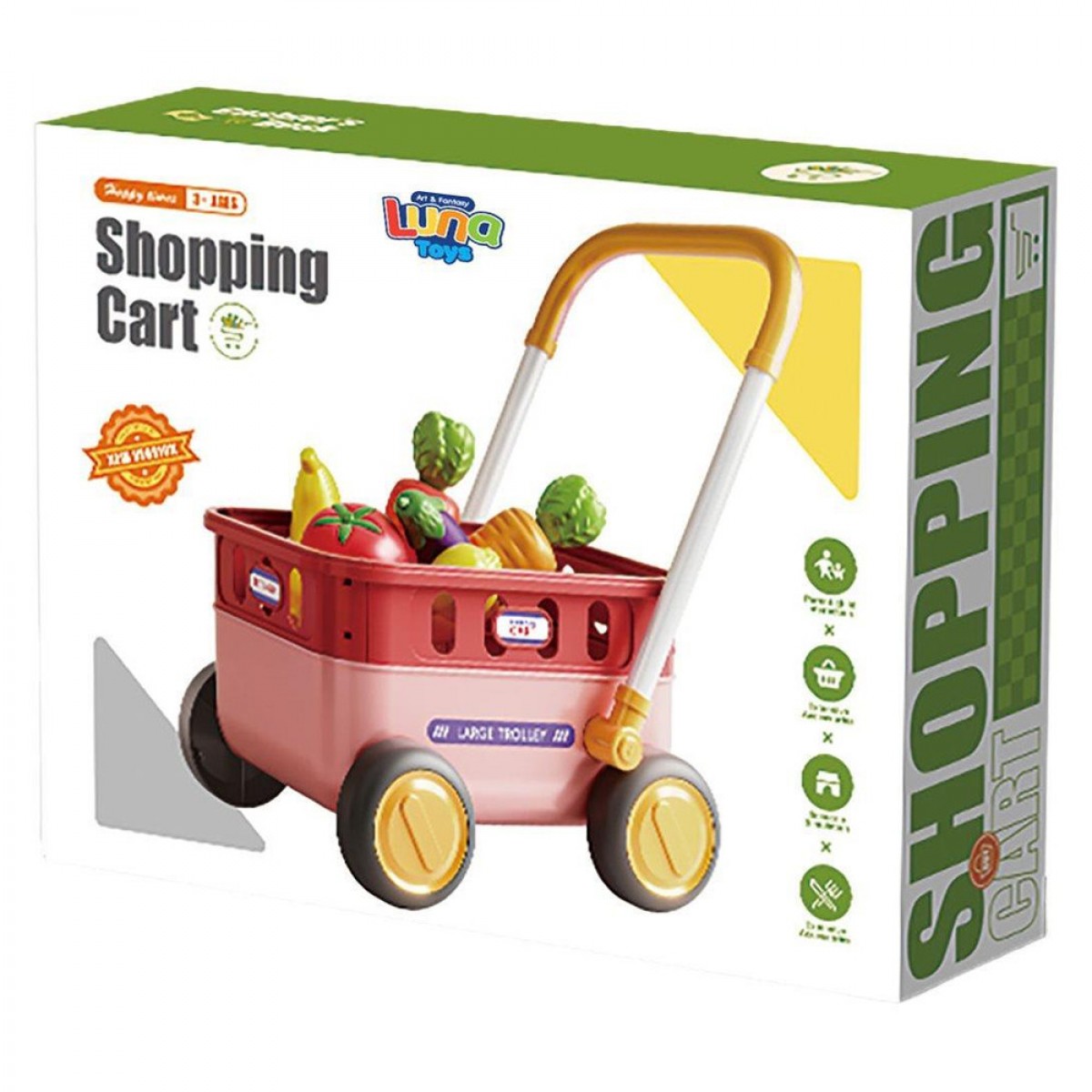 LUNA ΚΑΛΑΘΙ ΡΟΖ ΓΙΑ ΨΩΝΙΑ ΜΕ ΑΞΕΣΟΥΑΡ 623240