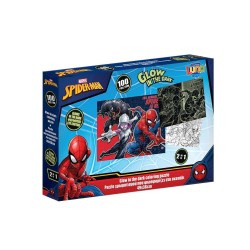 LUNA PUZZLE 100ΤΕΜ.48Χ34ΕΚ.GLOW IN THE DARK SPIDERMAN 508707
