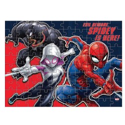 LUNA PUZZLE 100ΤΕΜ.48Χ34ΕΚ.GLOW IN THE DARK SPIDERMAN 508707
