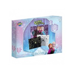 LUNA PUZZLE 100TEM 48X34EK FROZEN GLOW IN THE DARK 565648