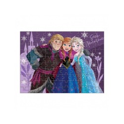 LUNA PUZZLE 100TEM 48X34EK FROZEN GLOW IN THE DARK 565648