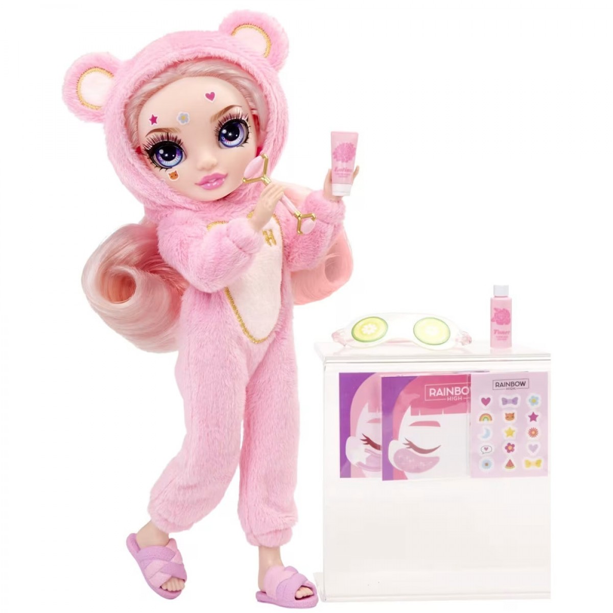 MGA ENTERTAINMENT RAINBOW HIGH JUNIOR PJ PARTY ΚΟΥΚΛΑ - BELLA PARKER (PINK) 503675