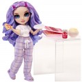 MGA ENTERTAINMENT RAINBOW HIGH JUNIOR PJ PARTY ΚΟΥΚΛΑ - VIOLET  WILLOW (ΜΩΒ) 503705