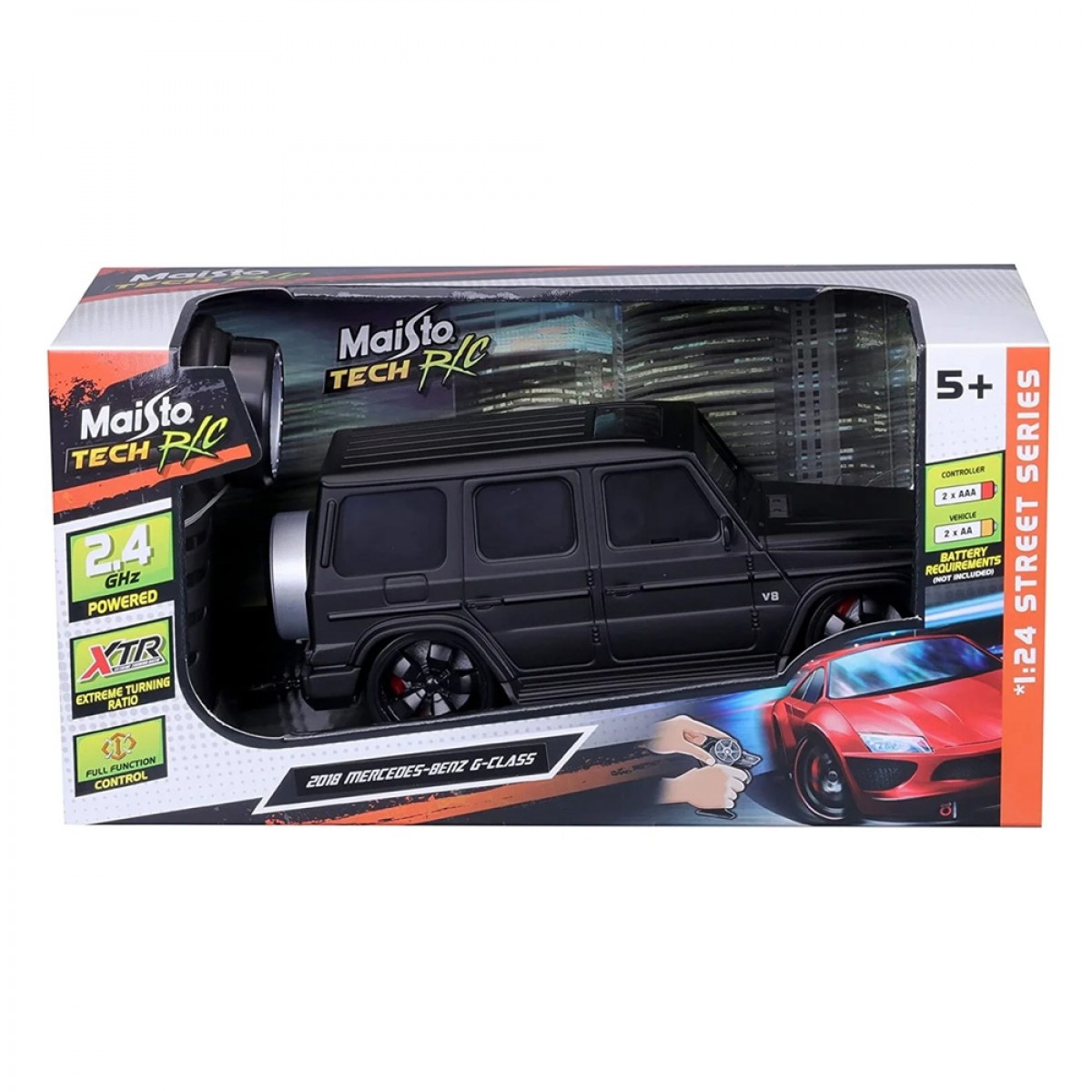 MAISTO TECH STREET CARS 1:24 MERCEDES-BENZ G-CLASS 81550/81526