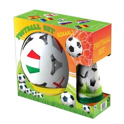 MARTIN TOYS FOOTBALL SET  ΜΕ ΜΠΑΛΑ 4 ΚΩΝΟΥΣ ΚΑΙ ΠΟΤΗΡΑΚΙΑ DS-WC-1111