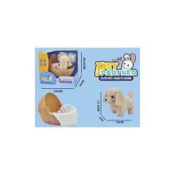 MARTIN TOYS Β/Ο ΣΚΥΛΑΚΙ ΜΕ ΚΙΝΗΣΗ ΚΑΙ ΗΧΟΥΣ ΣΕ ΚΑΛΑΘΑΚΙ 1699B