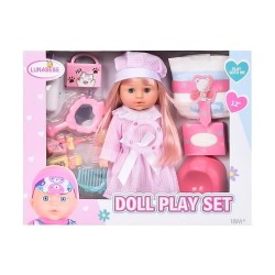 MARTIN TOYS ΚΟΥΚΛΑ ΜΕ ΑΞΕΣΟΥΑΡ (31 ΕΚΑΤΟΣΤΑ) HX397-9