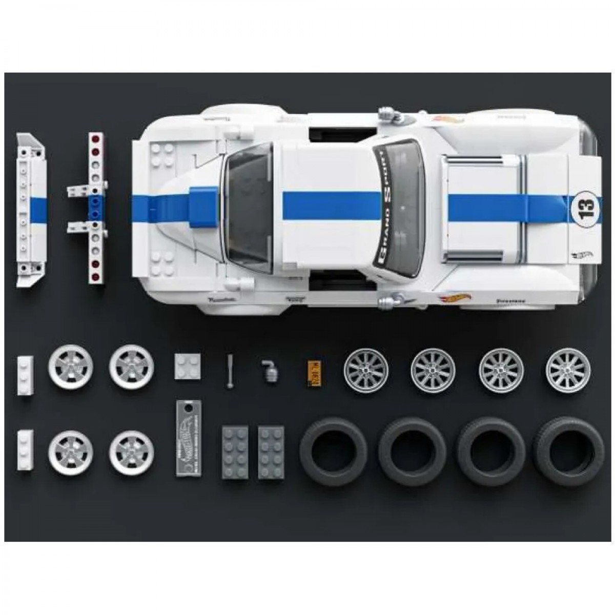 MATTEL HW BRICK SHOP ELITE SERIES - CORVETTE JGR31