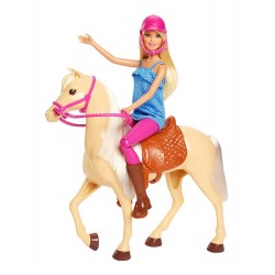 MATTEL BARBIE ΚΑΙ ΑΛΟΓΟ FXH13 MATTEL BARBIE ΚΑΙ ΑΛΟΓΟ FXH13