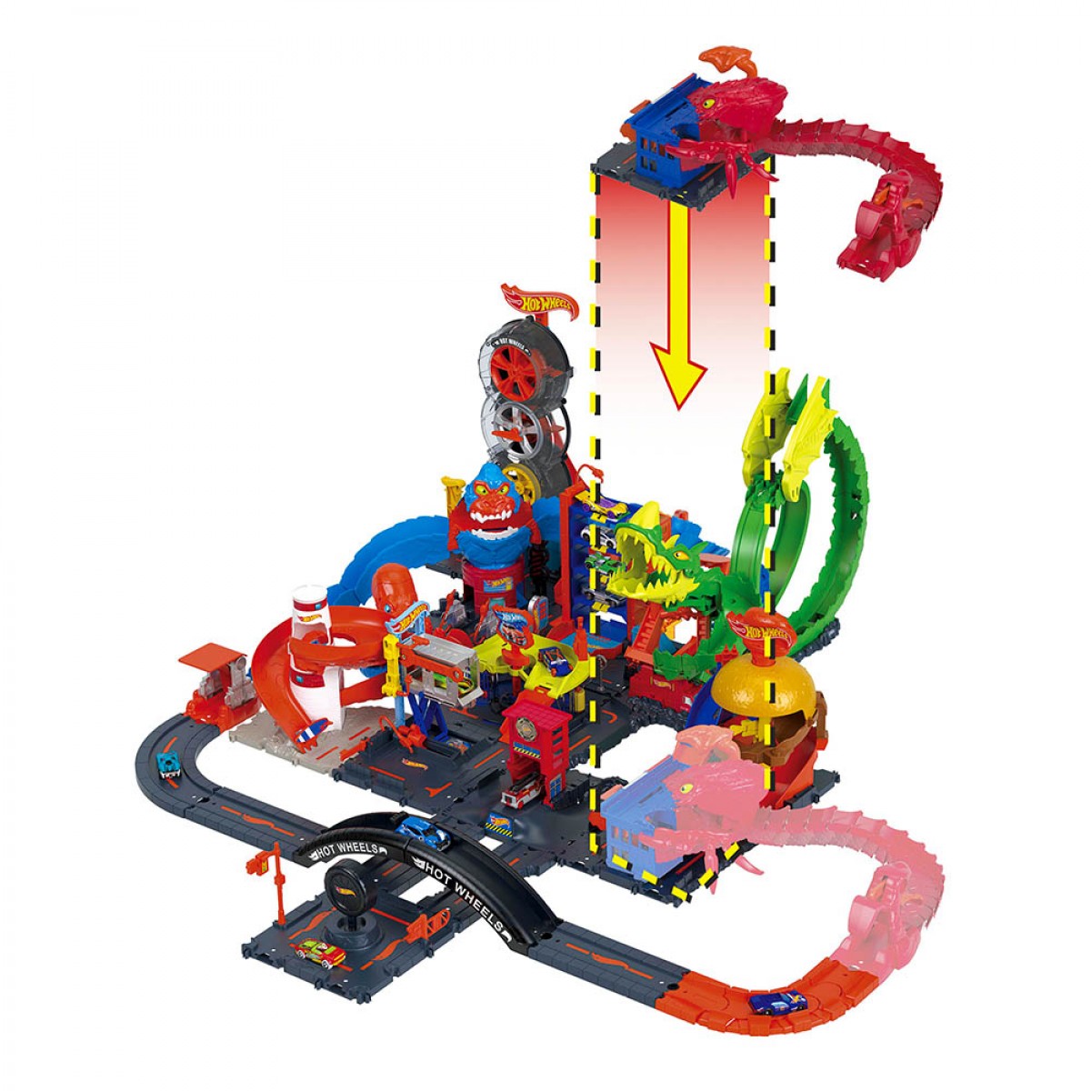 MATTEL HOT WHEELS CITY ΜΕ ΘΗΡΙΑ SCORPION FLEX ATTACK HDR29/HDR32 MATTEL HOT WHEELS CITY ΜΕ ΘΗΡΙΑ SCORPION FLEX ATTACK HDR29/HDR32