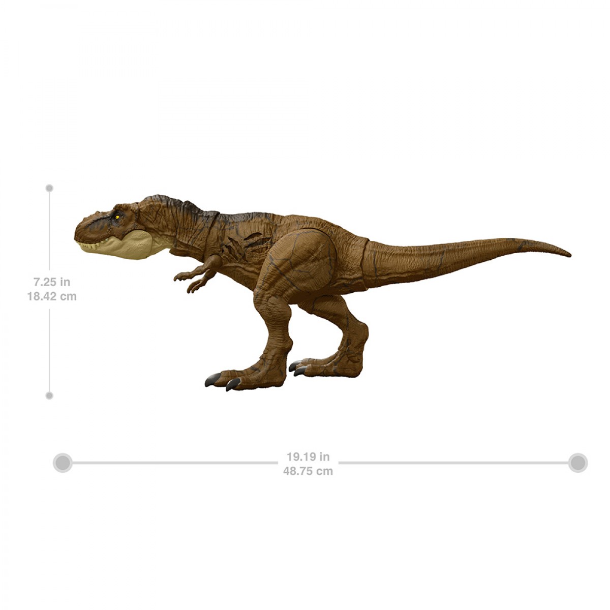 Mattel-MATTEL JURASSIC WORLD EXTREME DAMAGE TYRANNOSAURUS