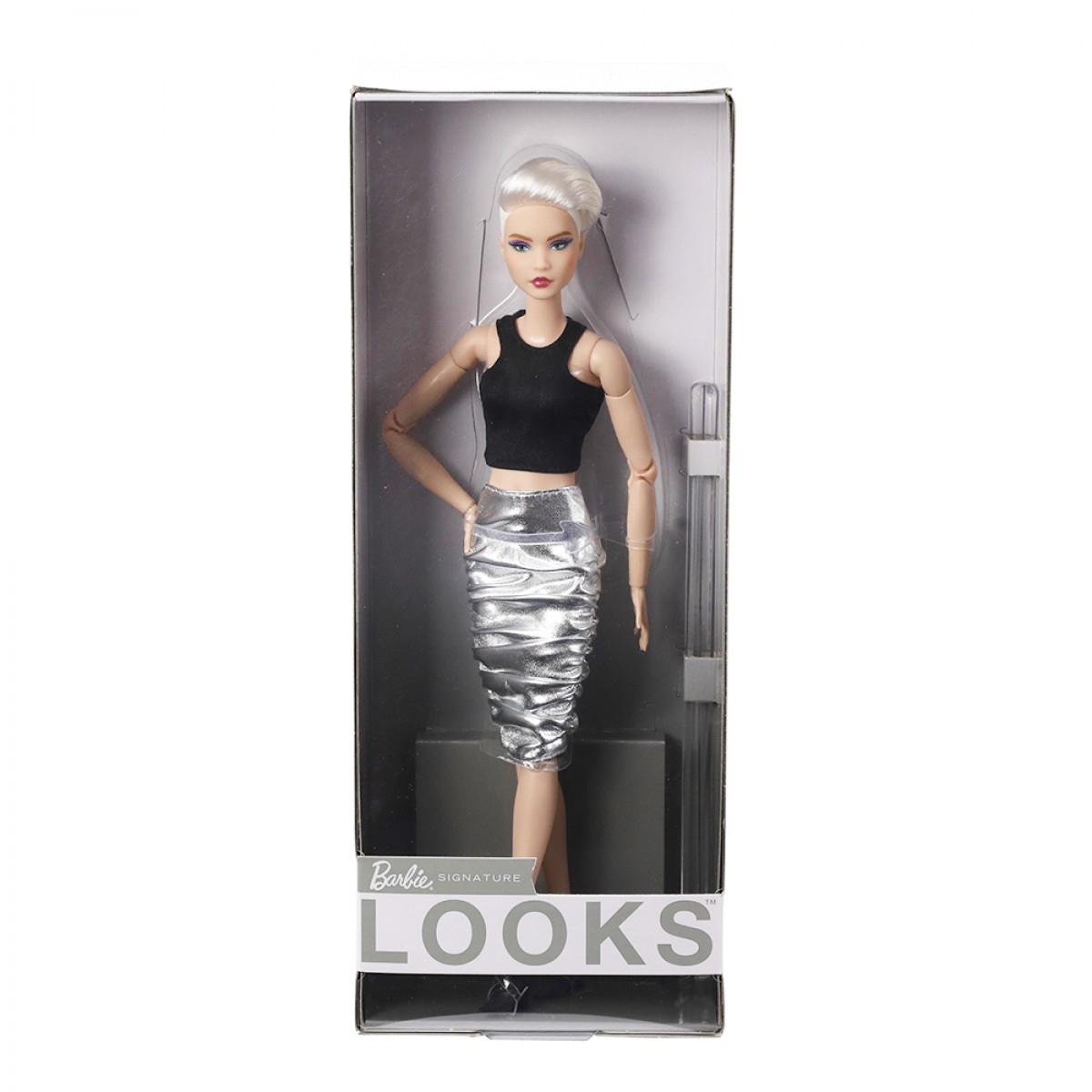 Silver best sale hair barbie
